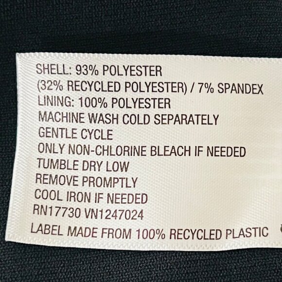 Sergio Hudson Women's Black Long Sleeve Zip Back Midi Sheath Dress Sz Large NWT - Picture 11 of 14